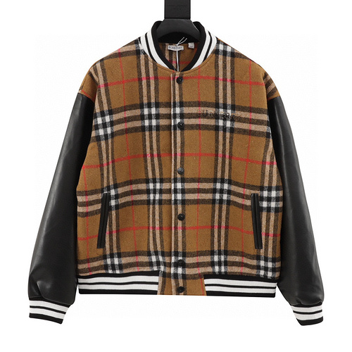 designer,replica,clothing,fake,1:1,lv,luxury,high quality Burberry baseball jacket(5805)