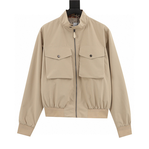 designer,replica,clothing,fake,1:1,lv,luxury,high quality Burberry embroidered war horse jacket on the back (BF68)