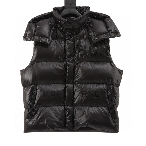 designer,replica,clothing,fake,1:1,lv,luxury,high quality Burberry printed letter down vest vest (D62C)