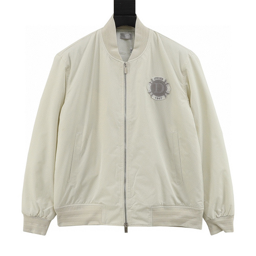 designer,replica,clothing,fake,1:1,lv,luxury,high quality Dior new badge embroidered flight jacket (2703)