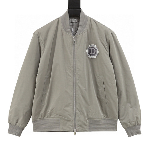 designer,replica,clothing,fake,1:1,lv,luxury,high quality Dior new emblem embroidered flight jacket (A84E)