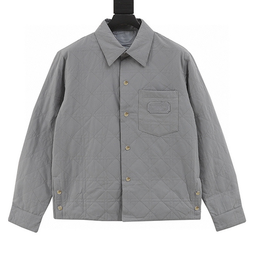 designer,replica,clothing,fake,1:1,lv,luxury,high quality Dior new diamond plaid shirt jacket (70FB)