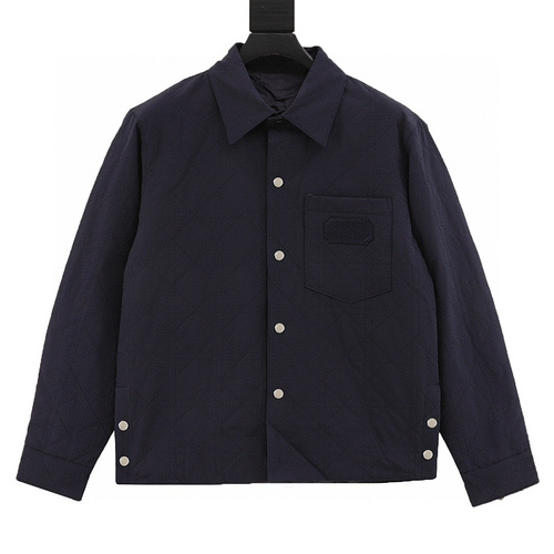 designer,replica,clothing,fake,1:1,lv,luxury,high quality Dior new diamond plaid shirt jacket (A5A9)