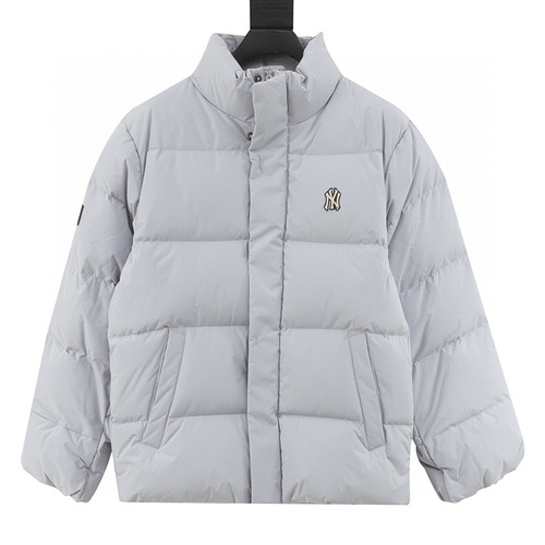 designer,replica,clothing,fake,1:1,lv,luxury,high quality MLB solid color small label short down jacket (F04B)
