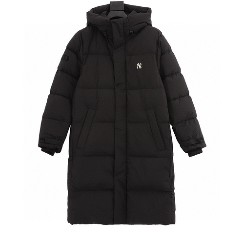 designer,replica,clothing,fake,1:1,lv,luxury,high quality MLB button-down embroidered logo long thickened down jacket (30B5)