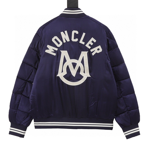 designer,replica,clothing,fake,1:1,lv,luxury,high quality Moncler back logo flying baseball jacket down jacket (DBC5)