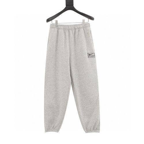designer,replica,clothing,fake,1:1,lv,luxury,high quality Nike x Stussy joint fleece sweatpants set (6A92)