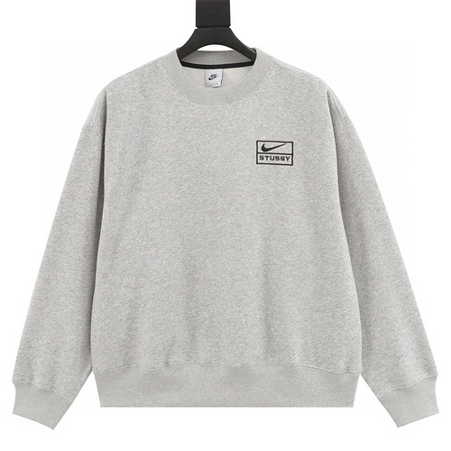 designer,replica,clothing,fake,1:1,lv,luxury,high quality Nike x Stussy joint fleece sweatshirt set (1FAF)