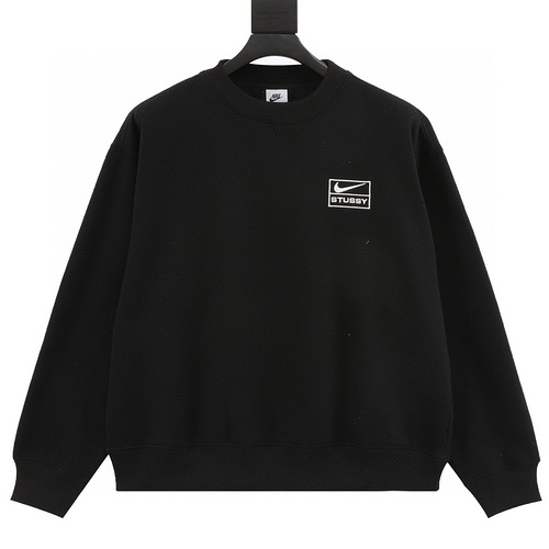 designer,replica,clothing,fake,1:1,lv,luxury,high quality Nike x Stussy joint fleece sweatshirt set (F2C6)