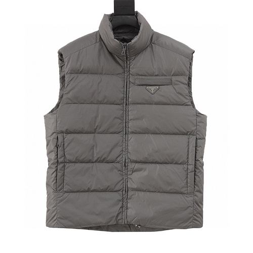 designer,replica,clothing,fake,1:1,lv,luxury,high quality Prada classic triangle down vest (Dior 21)
