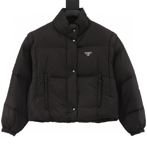 designer,replica,clothing,fake,1:1,lv,luxury,high quality Prada short down jacket (FEBE)
