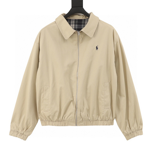 designer,replica,clothing,fake,1:1,lv,luxury,high quality Ralph Lauren R45 pony logo embroidered reversible jacket (75A1)