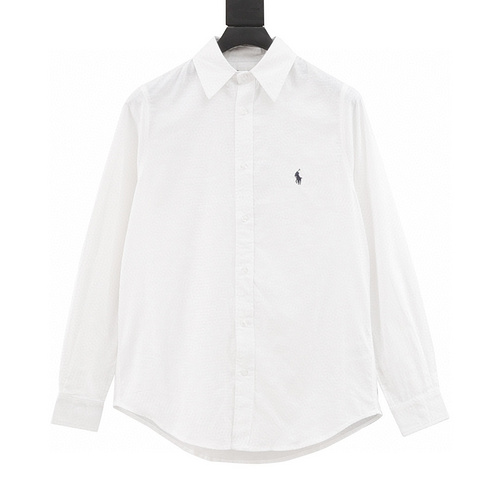 designer,replica,clothing,fake,1:1,lv,luxury,high quality Ralph Lauren classic solid color small label war horse embroidered shirt (6518)