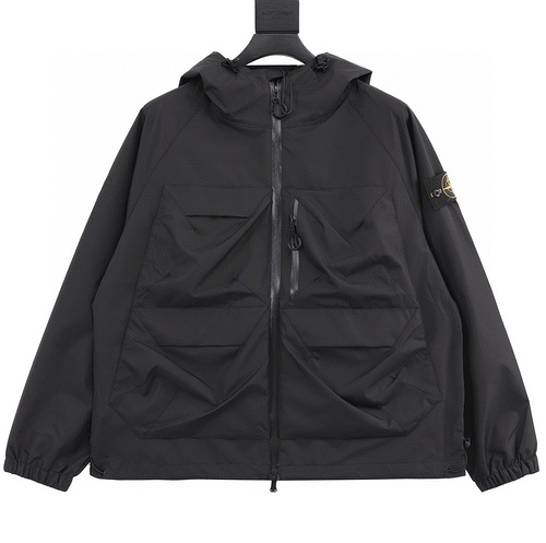 designer,replica,clothing,fake,1:1,lv,luxury,high quality Stone Island zipper jacket (F683)
