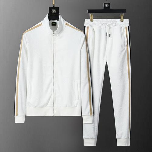 designer,replica,clothing,fake,1:1,lv,luxury,high quality BOSS new autumn and winter jacquard fabric sports suit (EE15)