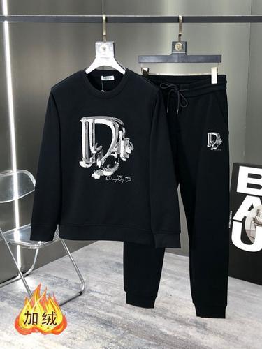 designer,replica,clothing,fake,1:1,lv,luxury,high quality Dior fleece sweatshirt suit (DDF9)