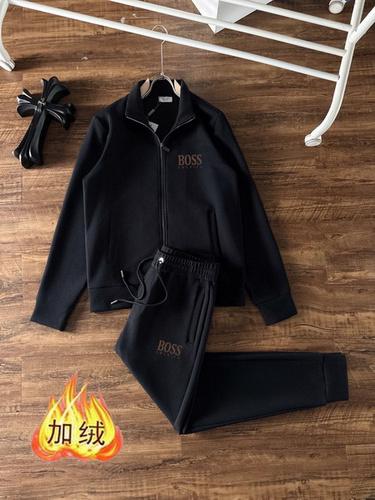 designer,replica,clothing,fake,1:1,lv,luxury,high quality BOSS fleece cardigan suit (6521)