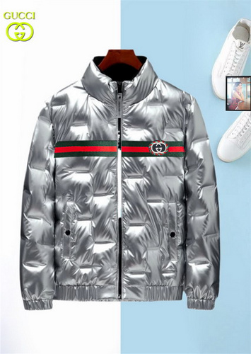 designer,replica,clothing,fake,1:1,lv,luxury,high quality Gucci stand collar shiny down jacket (0898)