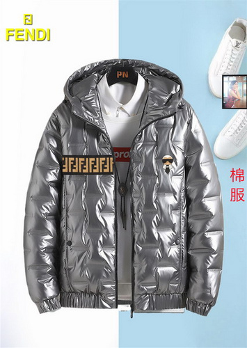 designer,replica,clothing,fake,1:1,lv,luxury,high quality Fendi shiny down jacket with hood (716C)