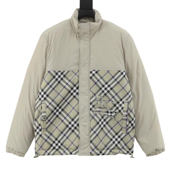 designer,replica,clothing,fake,1:1,lv,luxury,high quality Burberry new plaid war horse cotton jacket (5506)