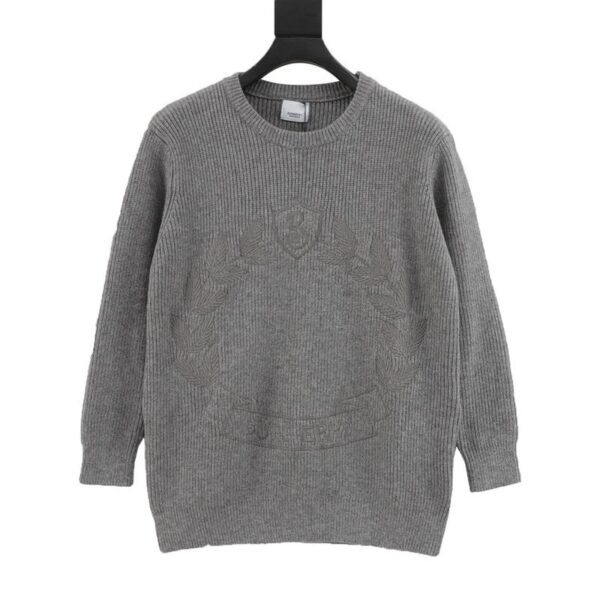 designer,replica,clothing,fake,1:1,lv,luxury,high quality Burberry new autumn limited edition oak leaf sweater (150E)