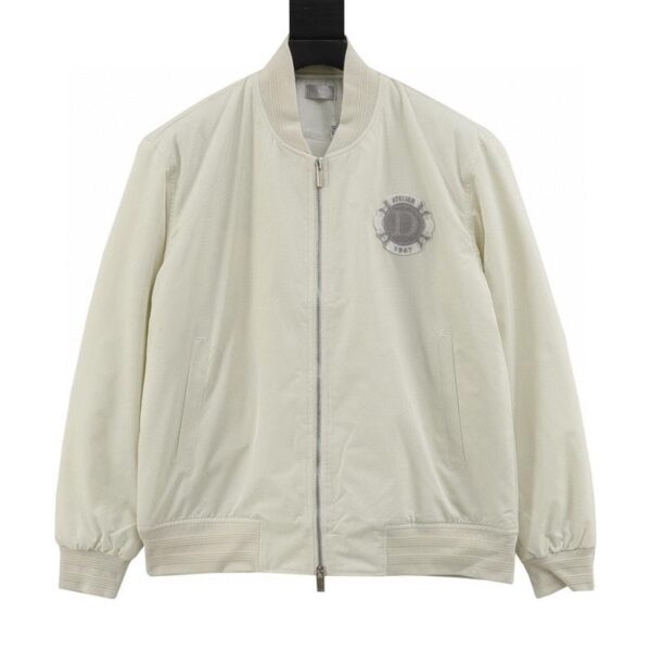 designer,replica,clothing,fake,1:1,lv,luxury,high quality Dior new emblem embroidered flight jacket (2F61)