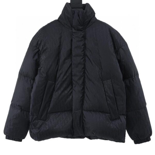 designer,replica,clothing,fake,1:1,lv,luxury,high quality Dior’s new stand collar all-over printed presbyopia down jacket (E2CF)