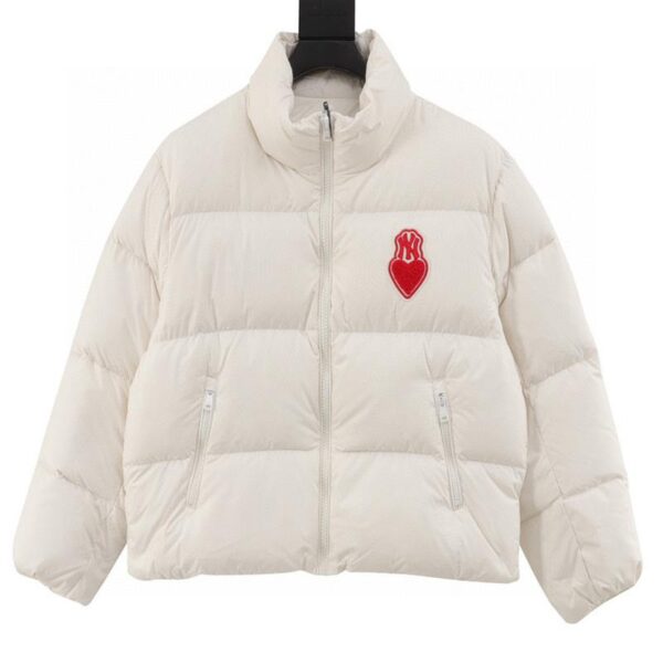 designer,replica,clothing,fake,1:1,lv,luxury,high quality MLB love embroidered short down jacket (A254)