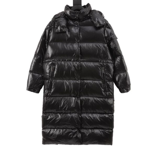 designer,replica,clothing,fake,1:1,lv,luxury,high quality Moncler long down jacket with removable hood (8439)
