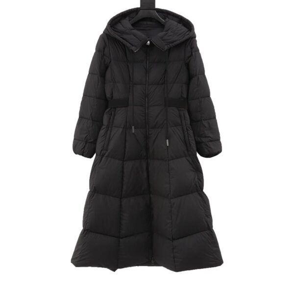 designer,replica,clothing,fake,1:1,lv,luxury,high quality Moncler Disney Runaway Princess Series Long Belted Down Jacket (B8E6)