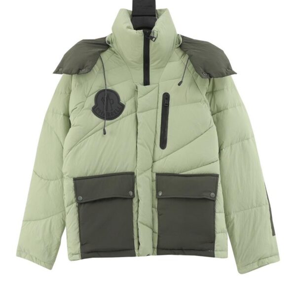 designer,replica,clothing,fake,1:1,lv,luxury,high quality Moncler GENIUS x Fei Dong joint model FW23 waterproof nylon stitched hooded down jacket (00CA)