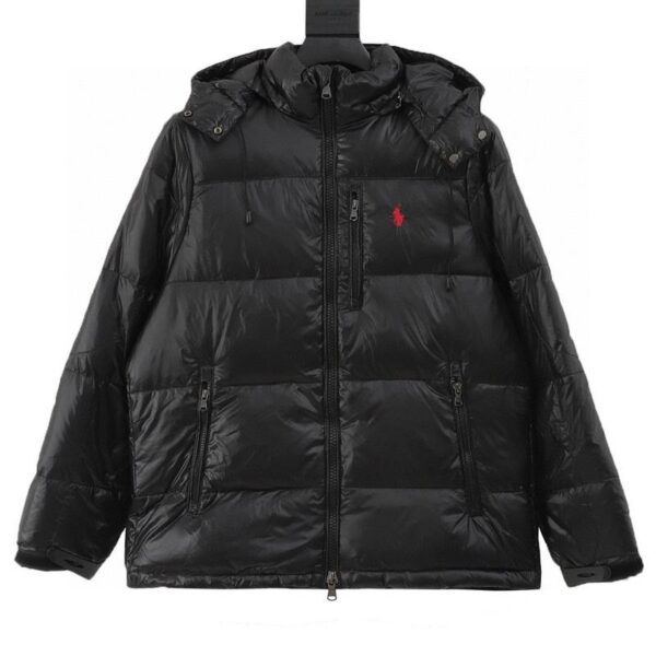 designer,replica,clothing,fake,1:1,lv,luxury,high quality Ralph Lauren zipper hooded embroidered down jacket (DD0D)