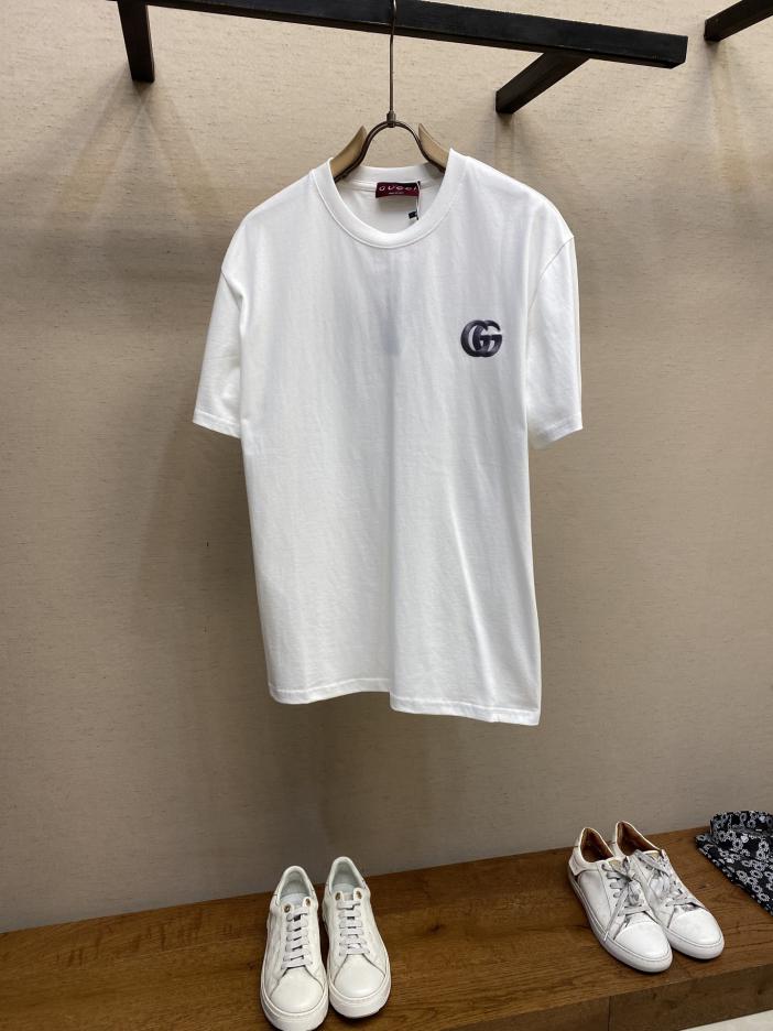 designer,replica,clothing,fake,1:1,lv,luxury,high quality Gucci GG embroidered pattern short-sleeved T-shirt for men and women (B738) designer,replica,clothing,fake,1:1,lv,luxury,high quality Gucci GG embroidered pattern short-sleeved T-shirt for men and women (B738)