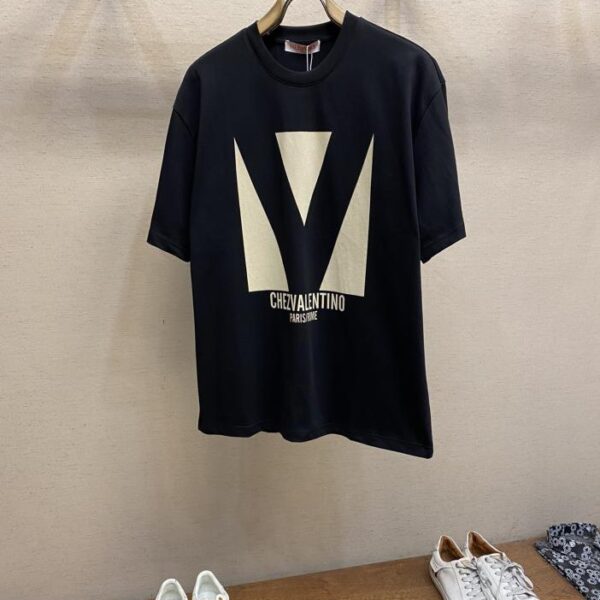 designer,replica,clothing,fake,1:1,lv,luxury,high quality Valentino short-sleeved T-shirt for men and women (097F)