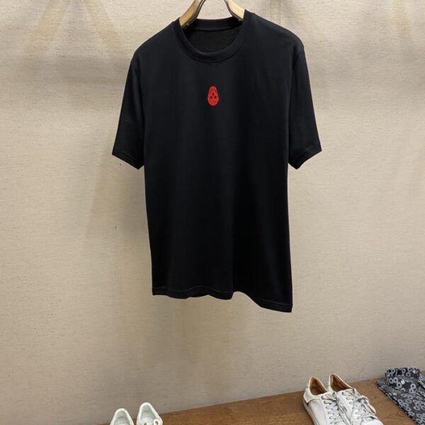 designer,replica,clothing,fake,1:1,lv,luxury,high quality 25ss new embroidered logo short sleeves (C19A)