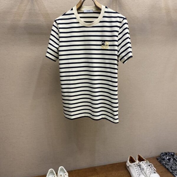 designer,replica,clothing,fake,1:1,lv,luxury,high quality Loewe pure cotton stretch cotton short-sleeved T-shirt (C3A9)