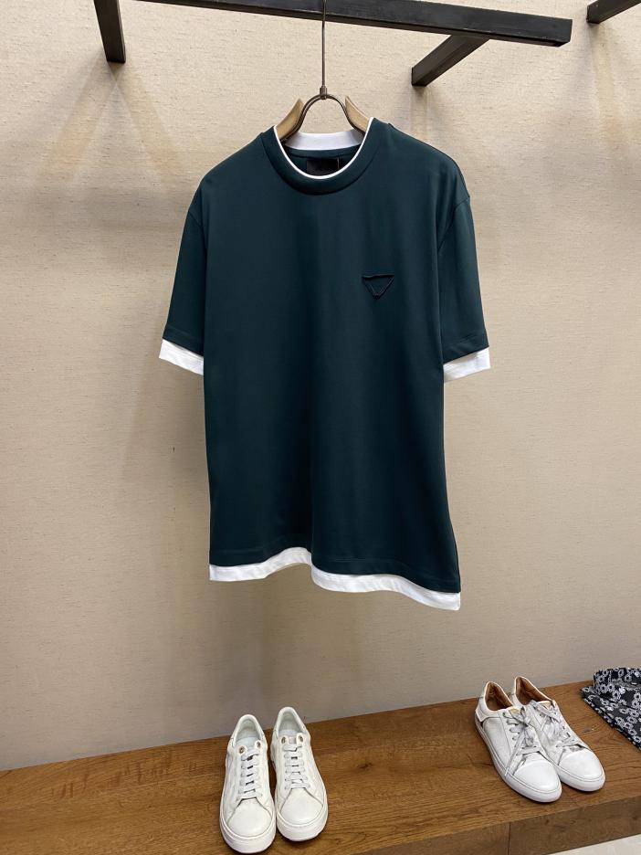 designer,replica,clothing,fake,1:1,lv,luxury,high quality Prada Prada triangle fake two-piece short-sleeved T-shirt (4DED) designer,replica,clothing,fake,1:1,lv,luxury,high quality Prada Prada triangle fake two-piece short-sleeved T-shirt (4DED)
