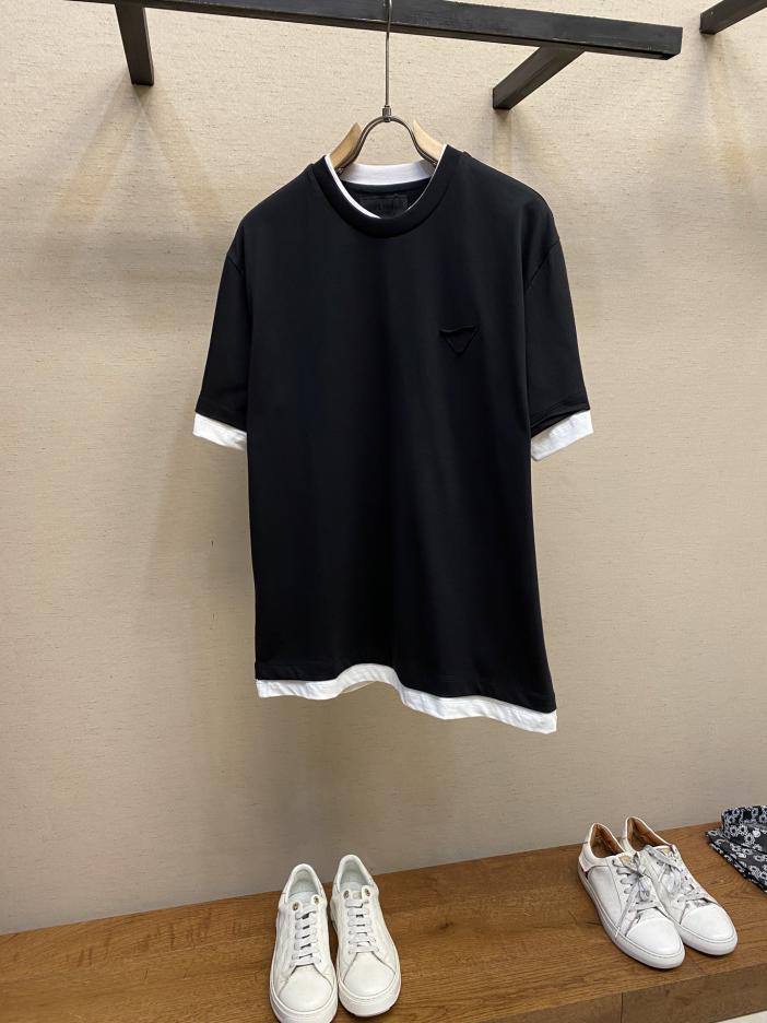designer,replica,clothing,fake,1:1,lv,luxury,high quality Prada Prada triangle fake two-piece short-sleeved T-shirt (705C) designer,replica,clothing,fake,1:1,lv,luxury,high quality Prada Prada triangle fake two-piece short-sleeved T-shirt (705C)