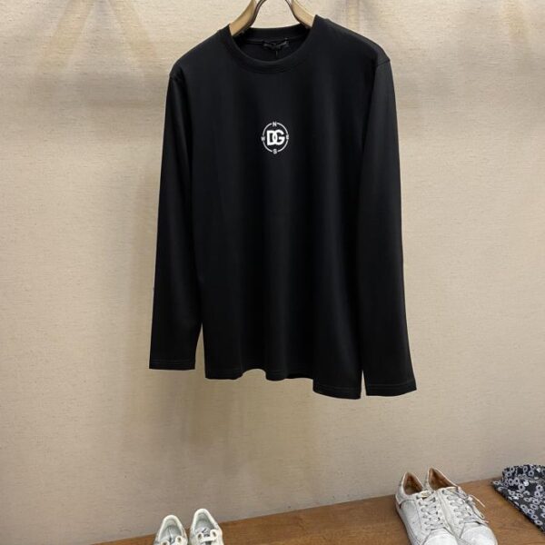 designer,replica,clothing,fake,1:1,lv,luxury,high quality DG unisex round neck long-sleeved T-shirt (2355)