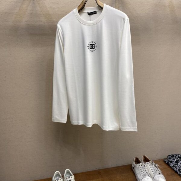designer,replica,clothing,fake,1:1,lv,luxury,high quality DG unisex round neck long-sleeved T-shirt (BC91)