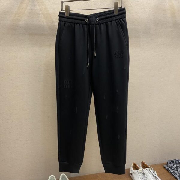 designer,replica,clothing,fake,1:1,lv,luxury,high quality Miu Miu men’s casual pants (B161)