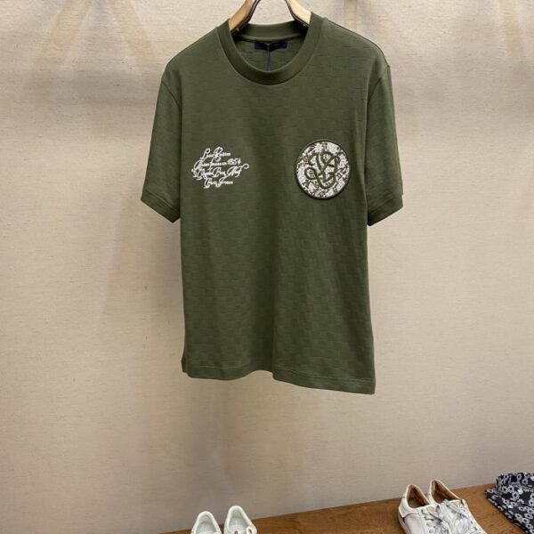 designer,replica,clothing,fake,1:1,lv,luxury,high quality LV 2025FW early spring pique cotton T-shirt (2799)