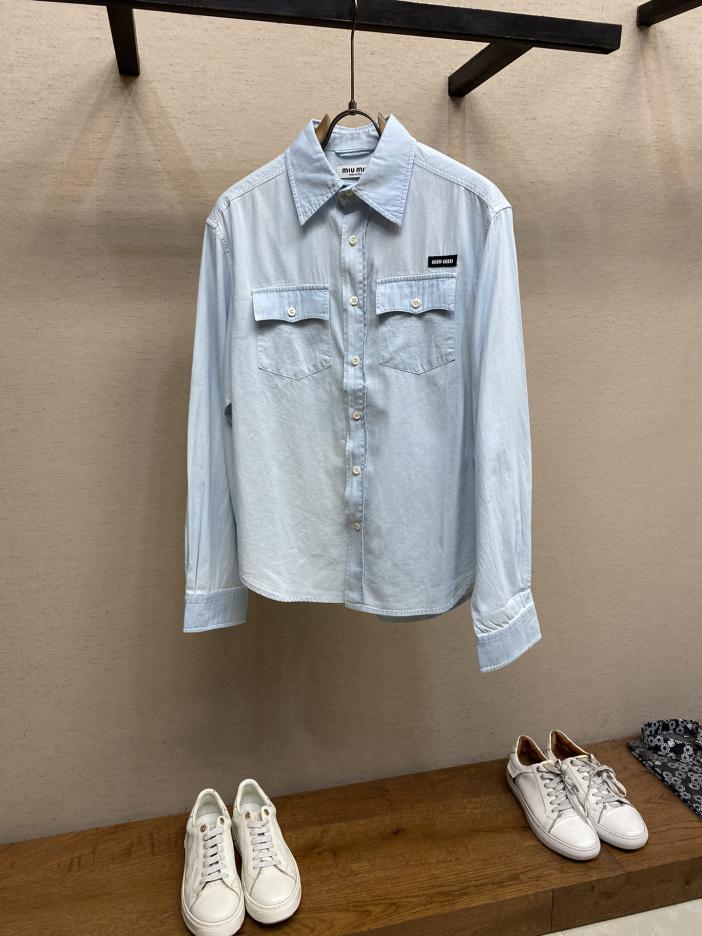 designer,replica,clothing,fake,1:1,lv,luxury,high quality Miu Miu latest thin denim shirt jacket (5D53) designer,replica,clothing,fake,1:1,lv,luxury,high quality Miu Miu latest thin denim shirt jacket (5D53)