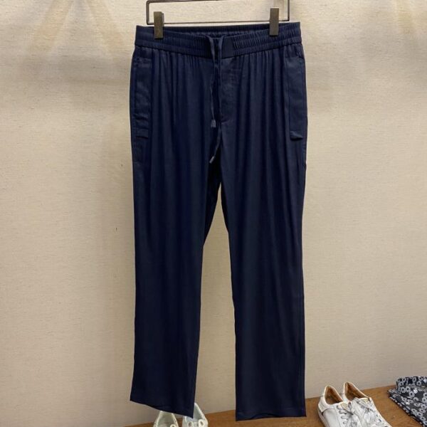 designer,replica,clothing,fake,1:1,lv,luxury,high quality Zegna Men’s Casual Pants Linen Fabric Casual Pants (D18D)