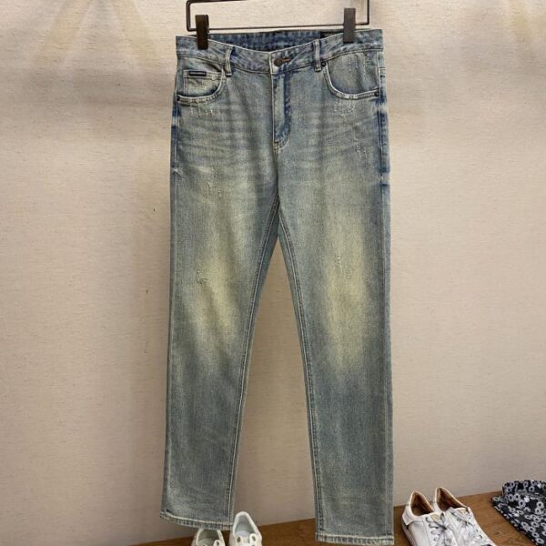 designer,replica,clothing,fake,1:1,lv,luxury,high quality DG casual simple jeans (A64E)
