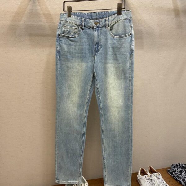 designer,replica,clothing,fake,1:1,lv,luxury,high quality Loewe casual simple jeans (CB8B)