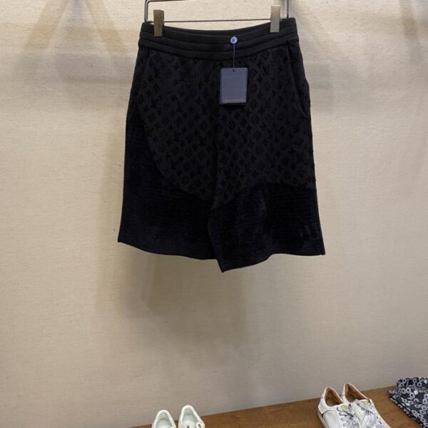 designer,replica,clothing,fake,1:1,lv,luxury,high quality LV new jacquard knitted shorts (B2BF)