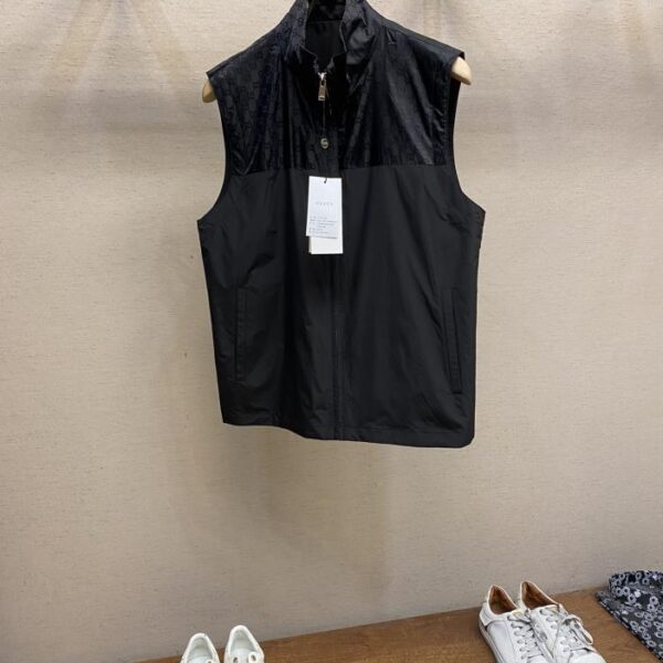 designer,replica,clothing,fake,1:1,lv,luxury,high quality Gucci 2024 new autumn and winter men’s casual customized vest jacket (B4DD)