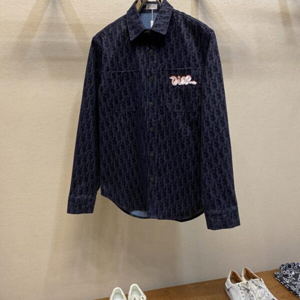 designer,replica,clothing,fake,1:1,lv,luxury,high quality Dior x KAWS joint 25 spring and summer shirt jacket (9637)