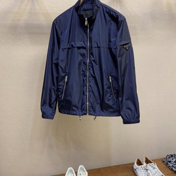 designer,replica,clothing,fake,1:1,lv,luxury,high quality Prada 25 spring and summer official website latest stand collar jacket (FCA1)